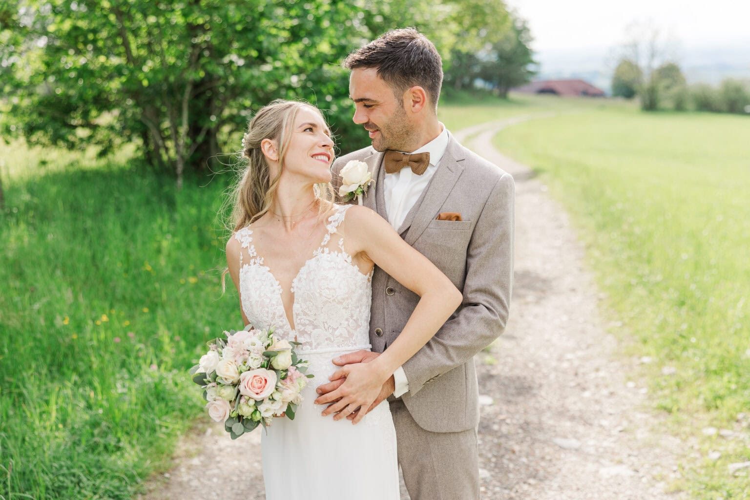 hochzeit eidenbergeralm brautpaar shooting abends 09