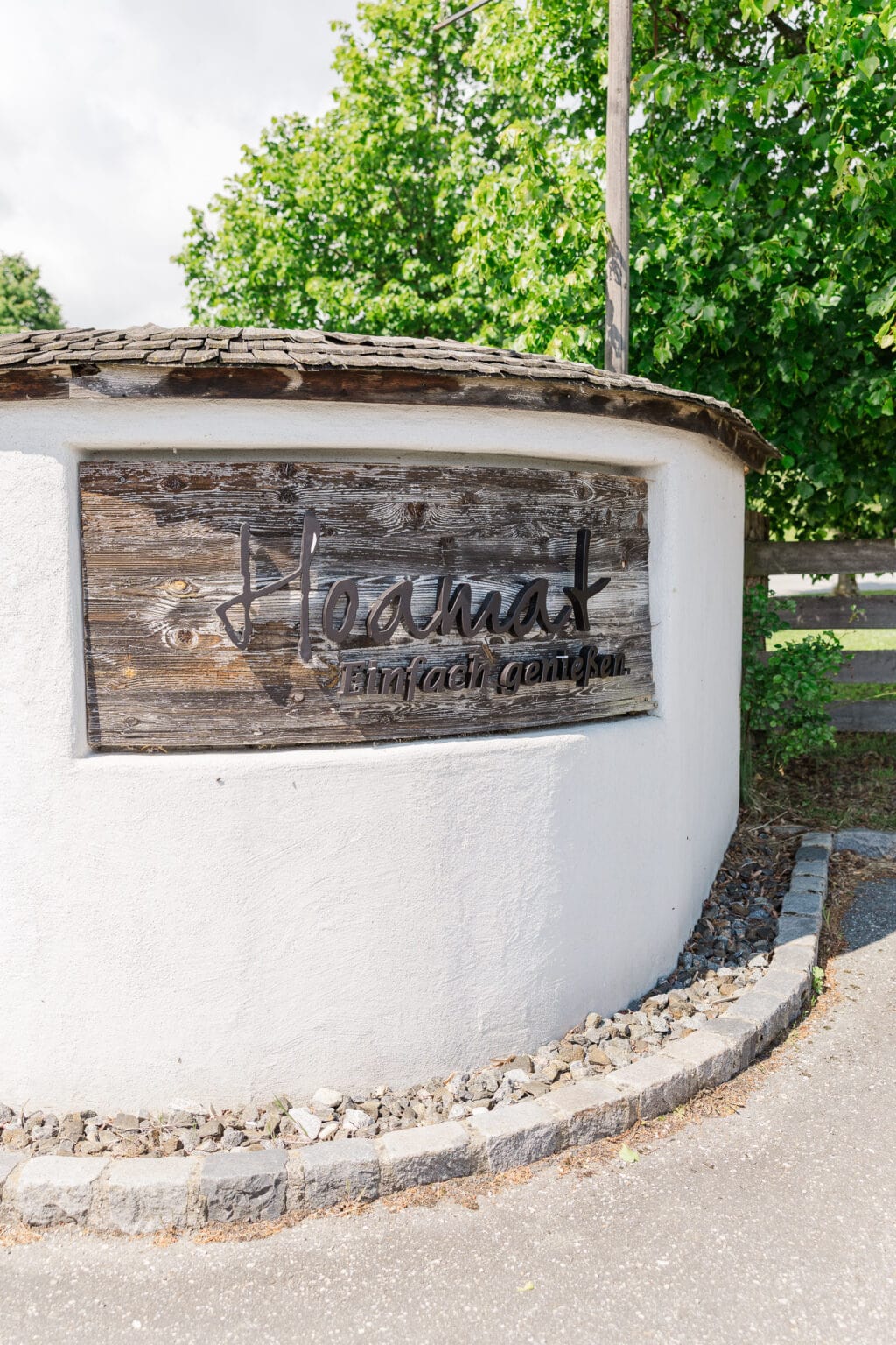 hochzeit hoamat einfahrt