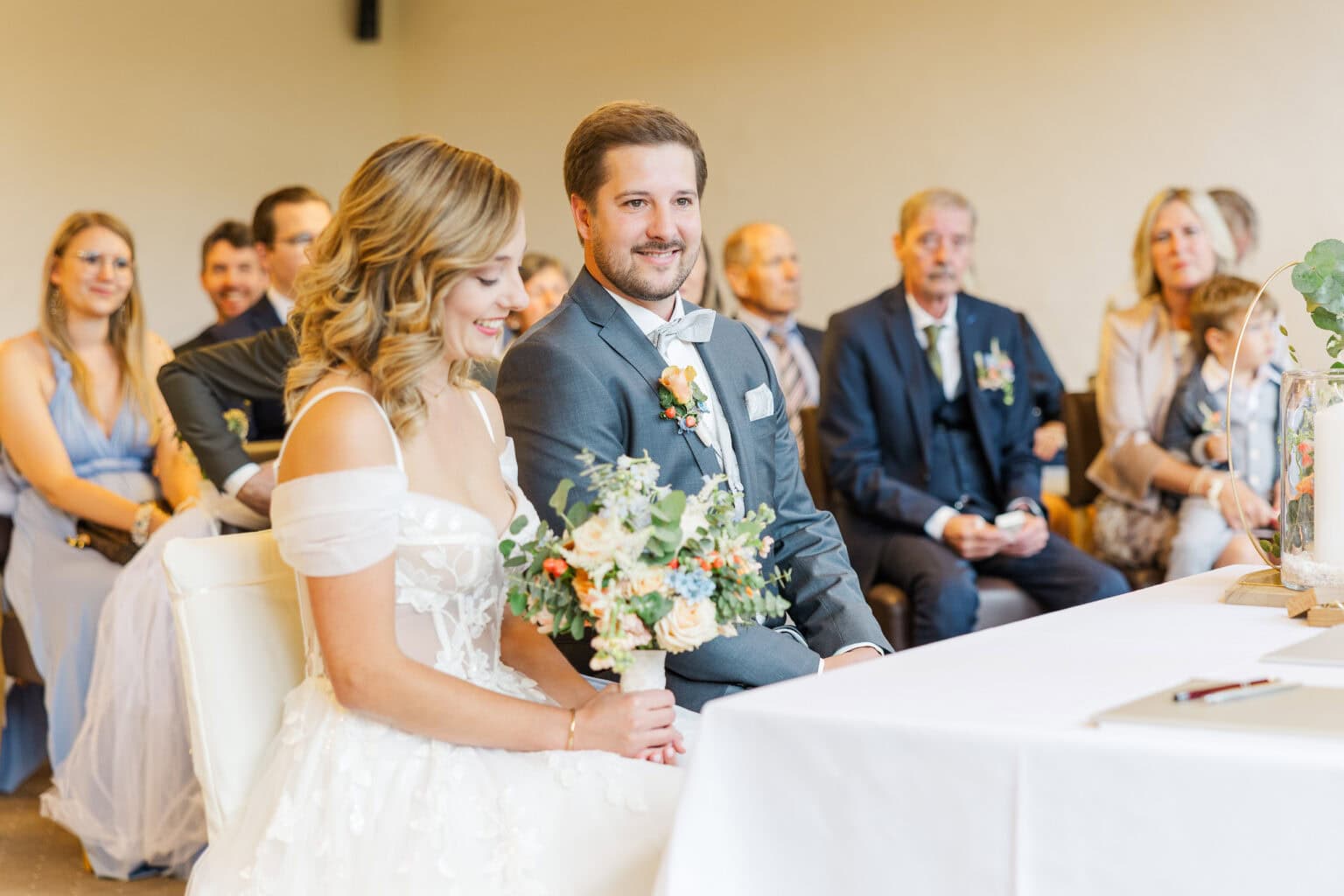 hochzeit hoamat trauung brautpaar