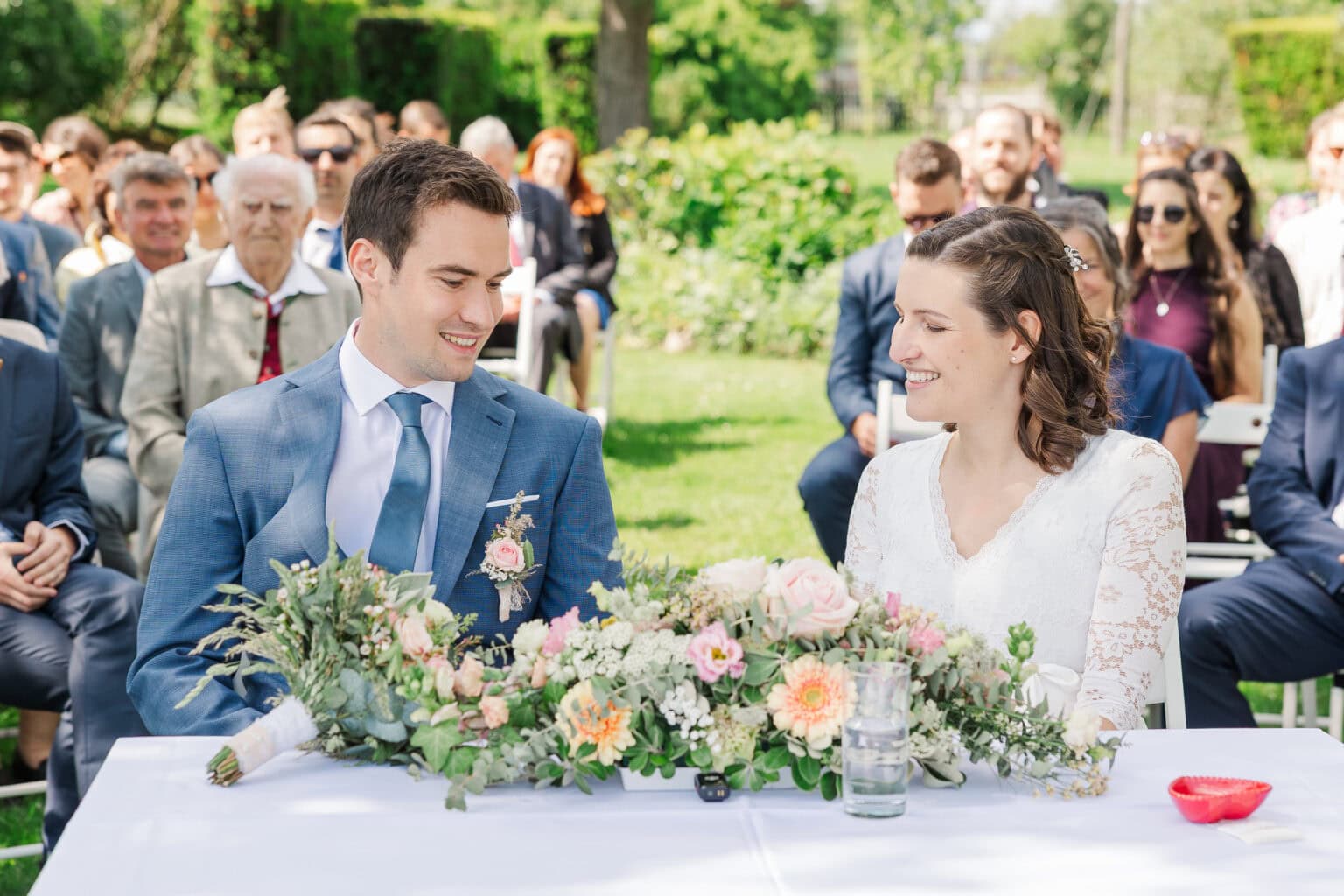 hochzeit schiefermair zeremonie brautpaar
